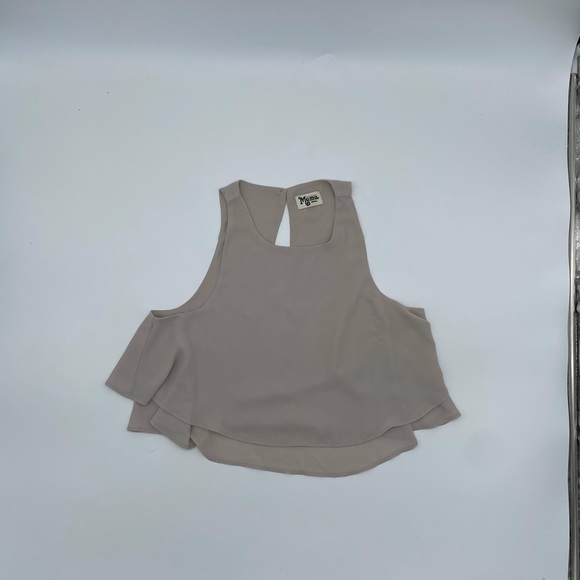 Show me Your Mumu Dusty Pink King Crop top - Picture 3 of 5